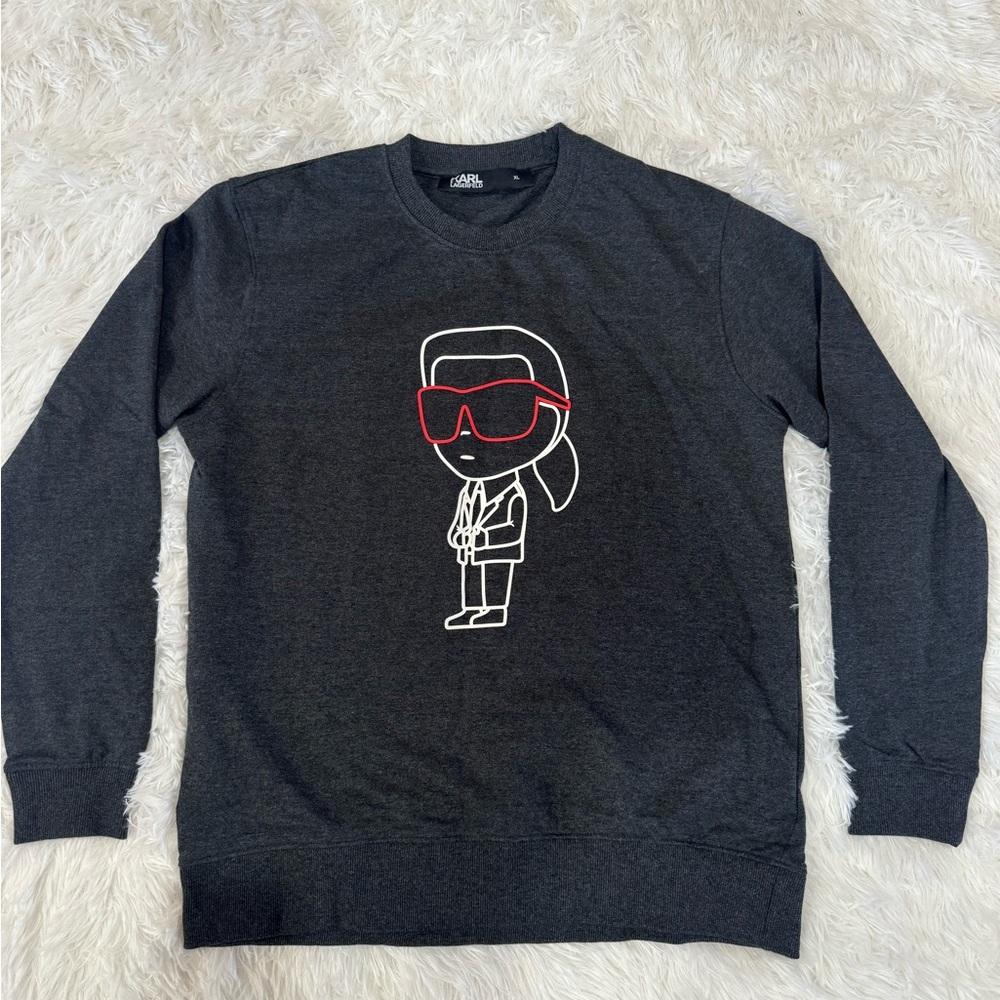 Karl Lagerfeld pull over shirt full sleeves XL